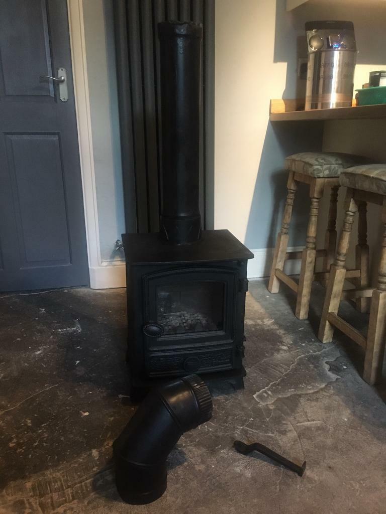 HUNTER HAWK MULTI FUEL STOVE in Colne, Lancashire Gumtree