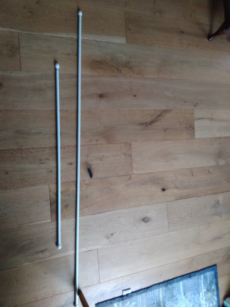 2 Metal Curtain Poles In Ipplepen Devon Gumtree