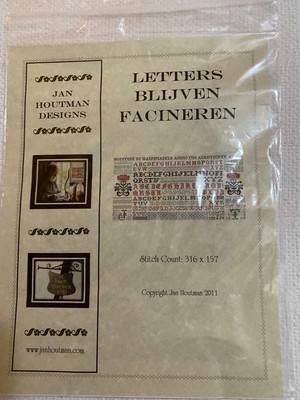 Jan Houtman 'Letters'  Sampler NIP # 072909