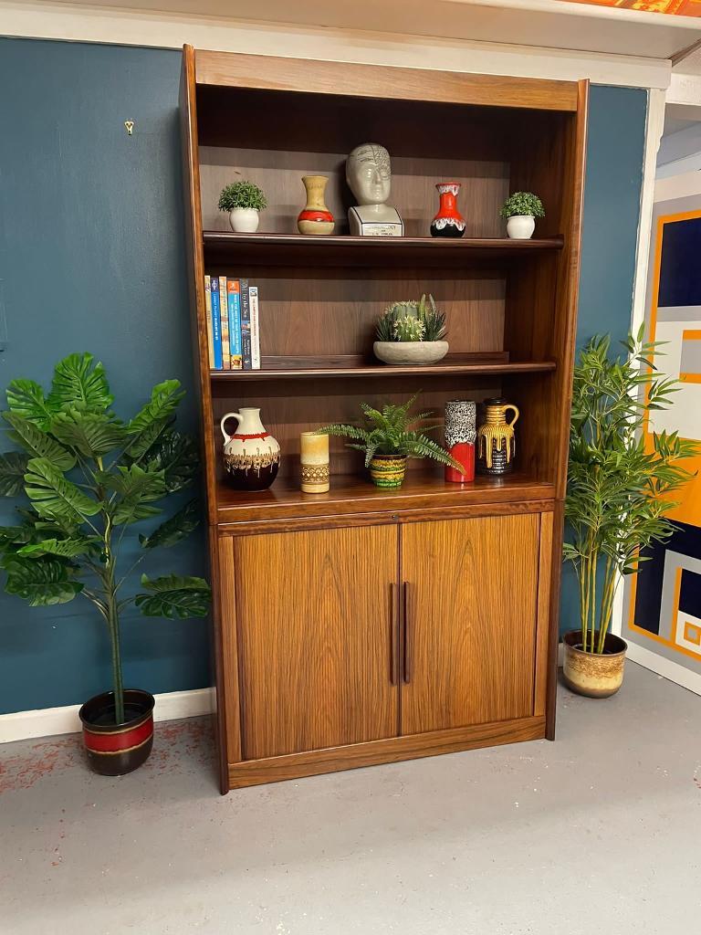 Danish Mid Century Rosewood Dyrlund Tambour Sideboard Bookcase in Salisbury, Wiltshire Gumtree