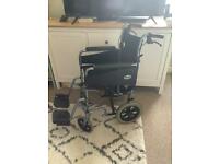 Collapsible/folding wheelchair lightweight 