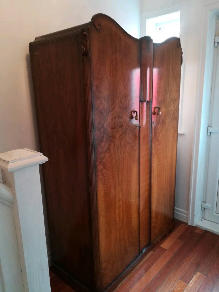 Vintage Tudor Rose Double Wardrobe In Blyth Northumberland