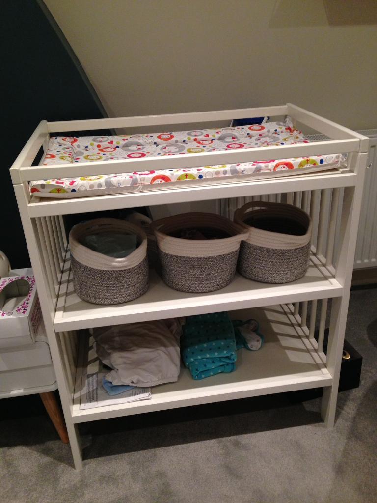 Solid wood baby changing table in Bedminster, Bristol Gumtree