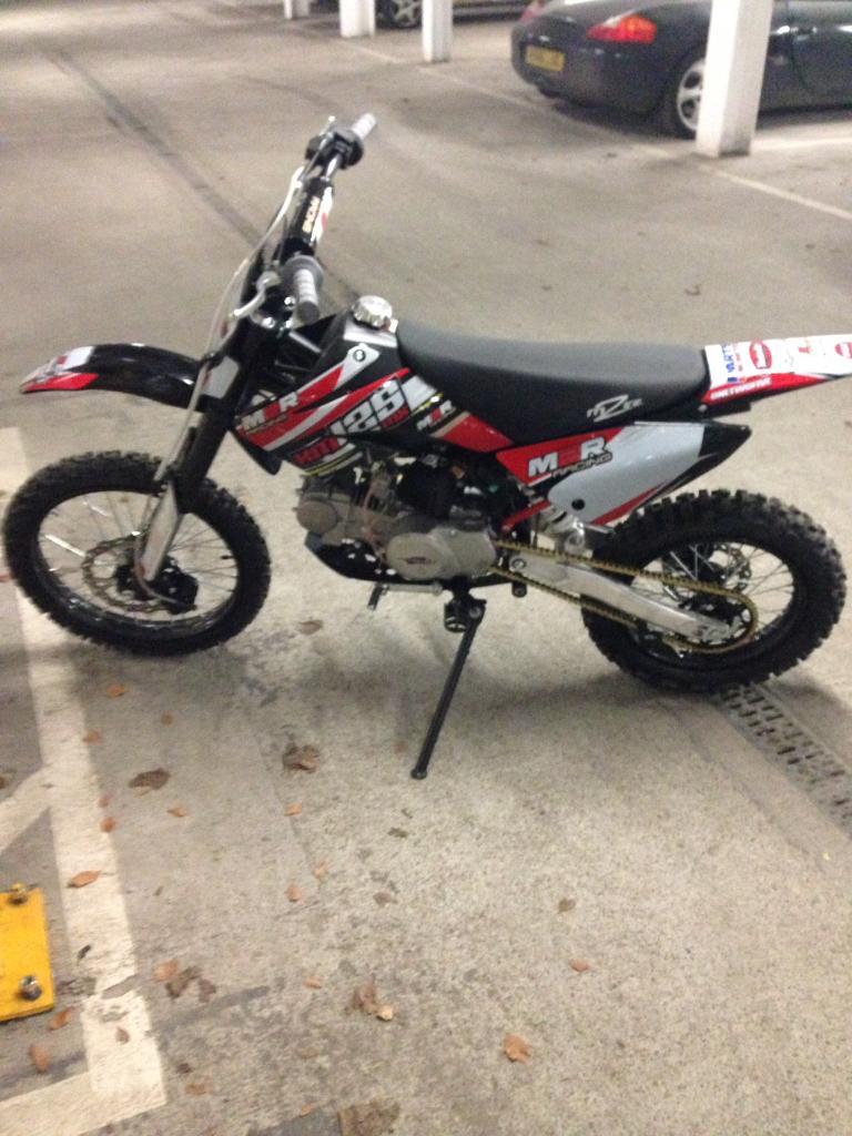 125cc big wheel pit bike