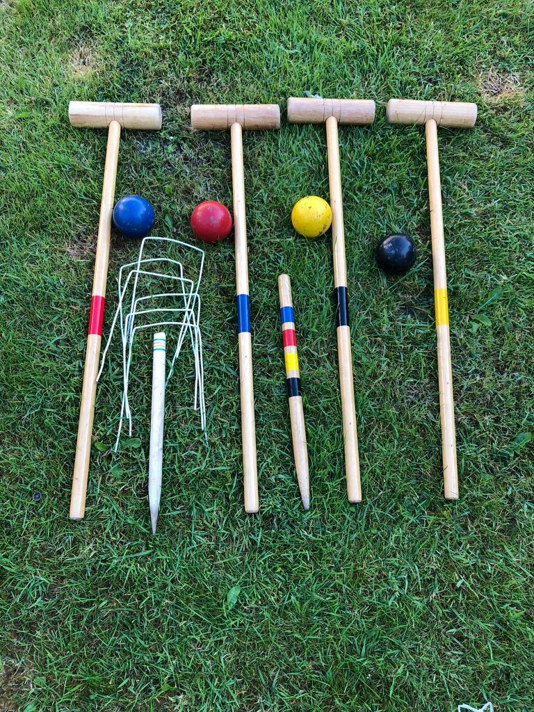 Garden lawn croquet set in Rothwell, West Yorkshire Gumtree