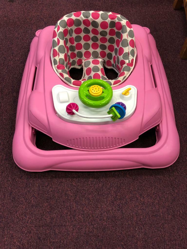 Pink baby walker in Mansfield, Nottinghamshire Gumtree