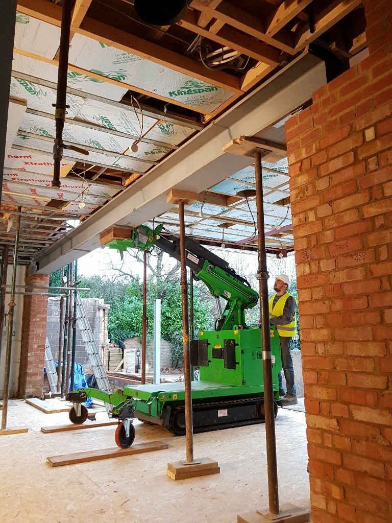 Steel beam RSJ Lifting, Hire the Hooka Steel I beam Lifter, lifts beams