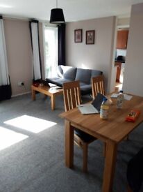 image for £59pw: share 3 bedroom flat, 9 mins to GLA Airport by M8 & Erskine Bridge. GCH with great views