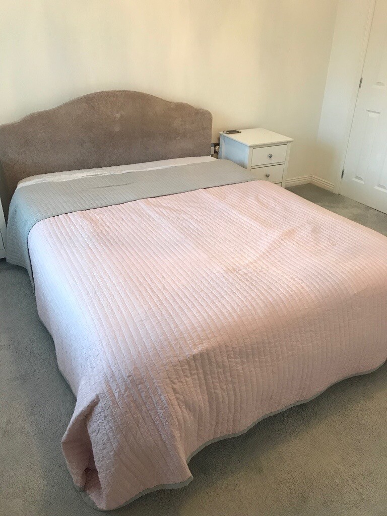 Kingsize Bed Frame From Next With Two Drawers Underneath In