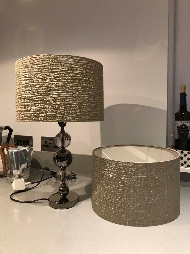 John Lewis Lamp + 2 Shades | in Falkirk | Gumtree