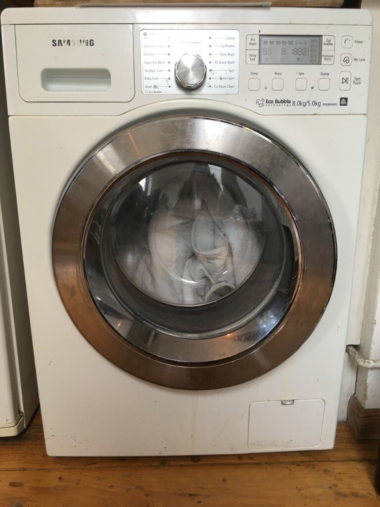 Samsung Washing Machine Eco Bubble WD0804W8E perfect working order