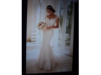 STELLA YORK 6249 WEDDING DRESS SIZE 12 NEW