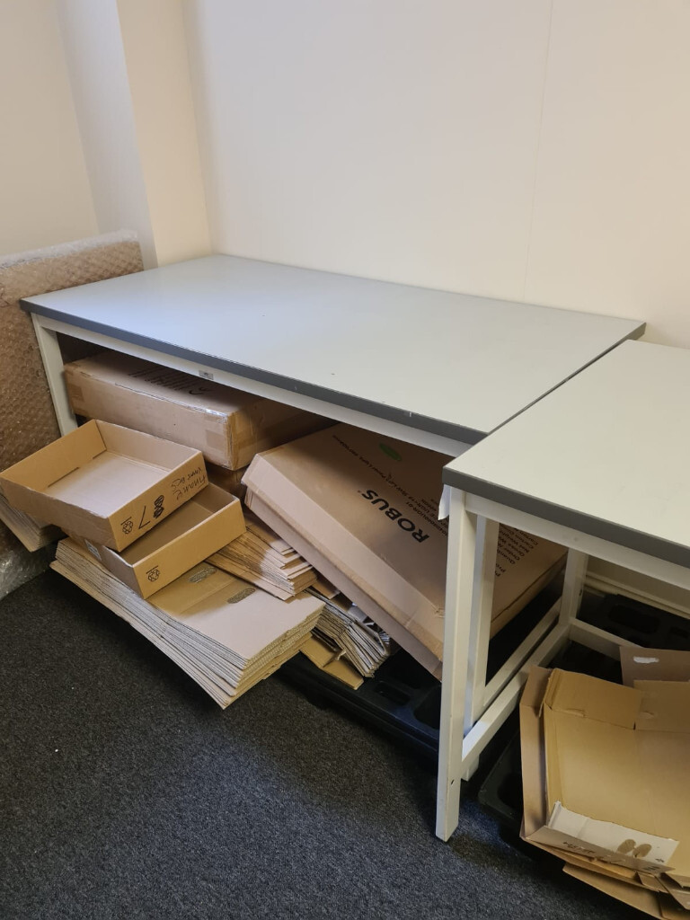 Garage desk Workstation desk warehouse desk (higher than normal) 3