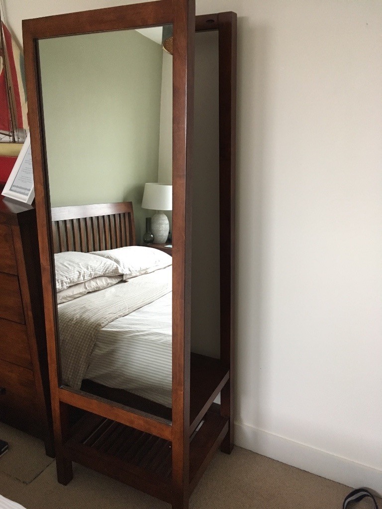 John Lewis mirror with hanging rail in Clevedon, Somerset Gumtree