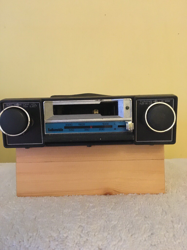 Vintage Radiomobile Car Radio Cassette Player in HenleyonThames