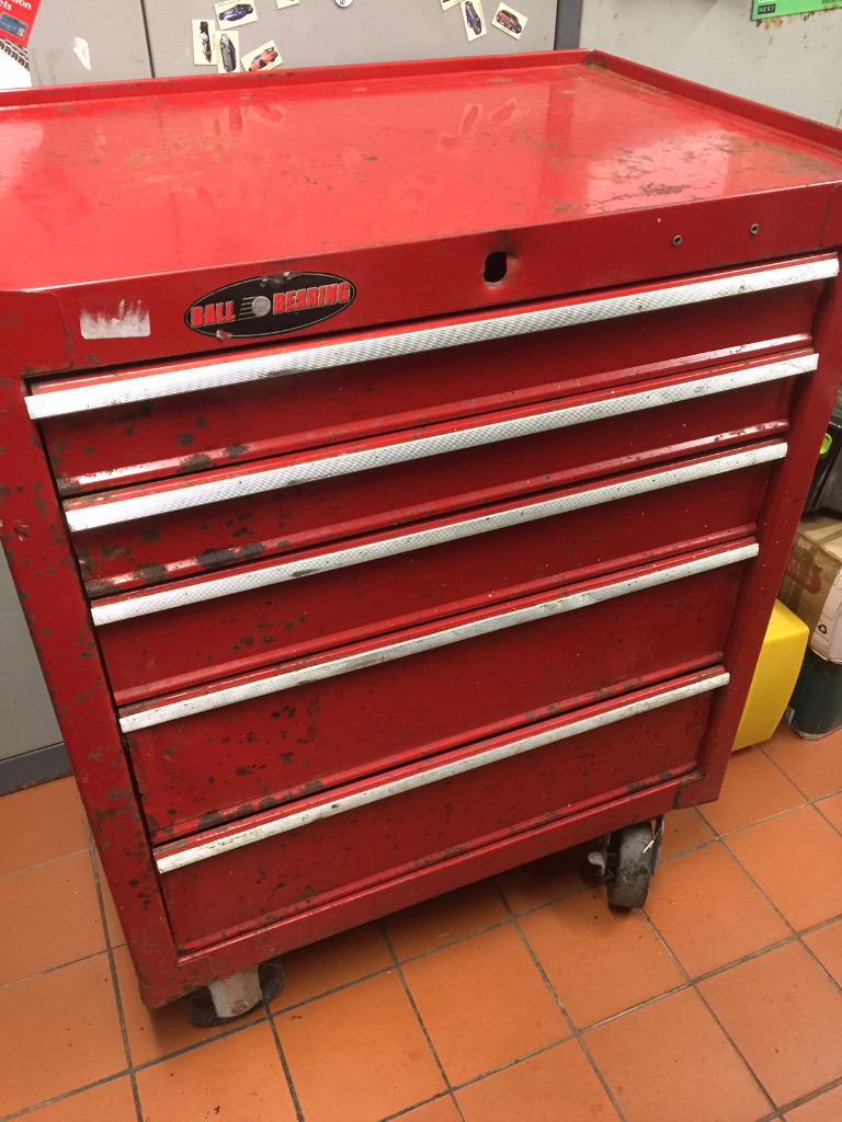 **TOOL STORAGE ROLLING BASE 5 DRAWER, VERY HEAVY** in Stoke