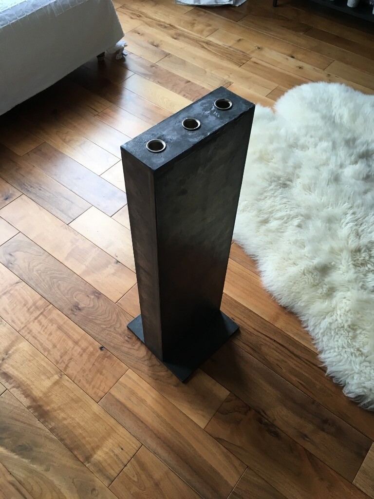 Gorgeous Contemporary Modern Art Floor Standing Metal Three