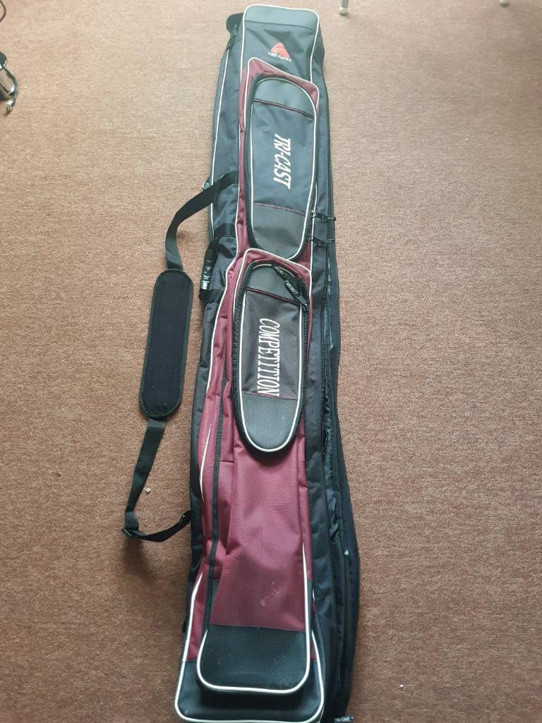 Tricast 12 tube Match fishing rod pole holdall in Pontypool, Torfaen