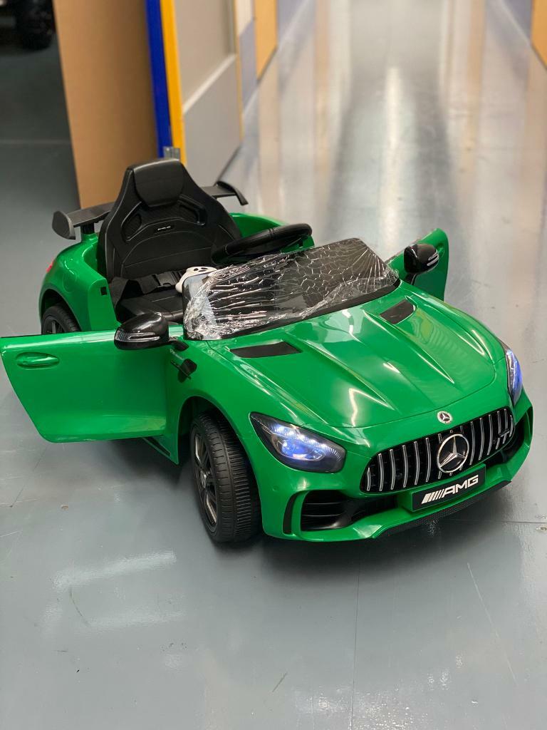 Kids Children’s Electric car 12v Mercedes Benz GTR// 12v// Parental