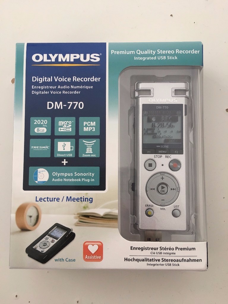 Olympus Digital Voice Recorder DM 770 in Westminster, London Gumtree