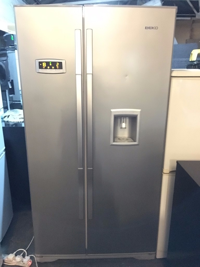 BEKO full american style double door fridge freezer with water