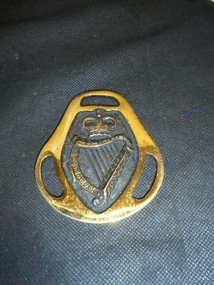 Britische Armee Militär The London Irisch Pferd Messing/Abzeichen