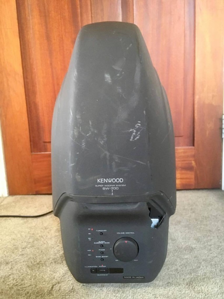 Kenwood SW700 active sub / subwoofer / subwoofer / super woofer. £35
