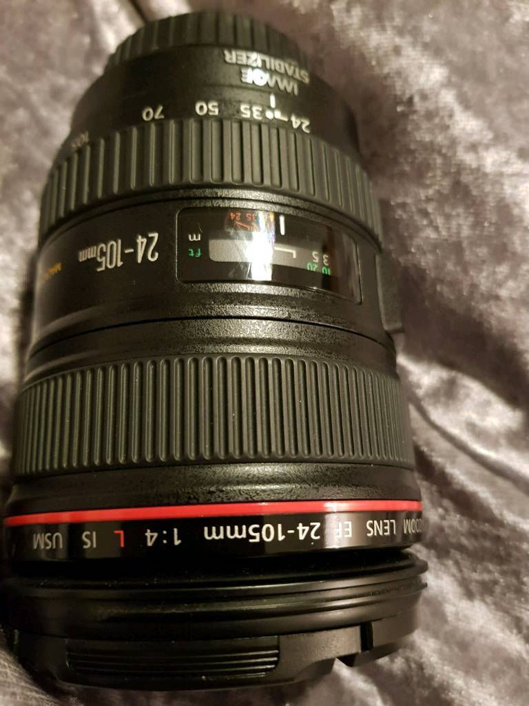 Canon 24 105mm EF L series lens in LeeontheSolent, Hampshire