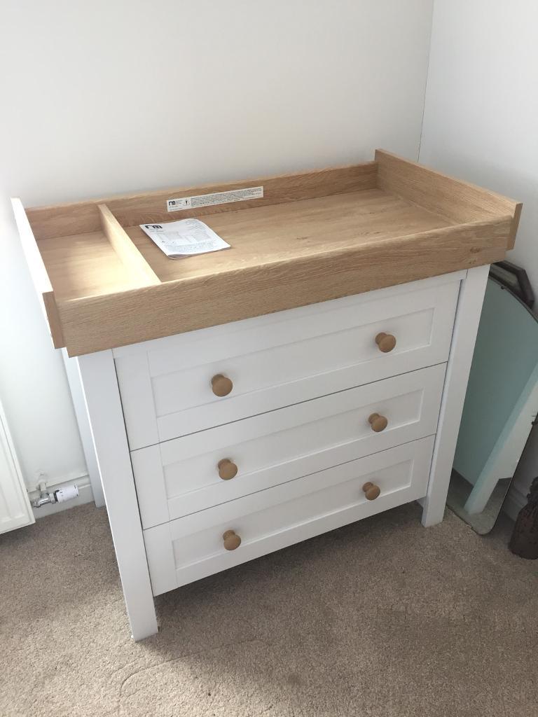 Mothercare Lulworth Changing Unit Drawers In Durham County