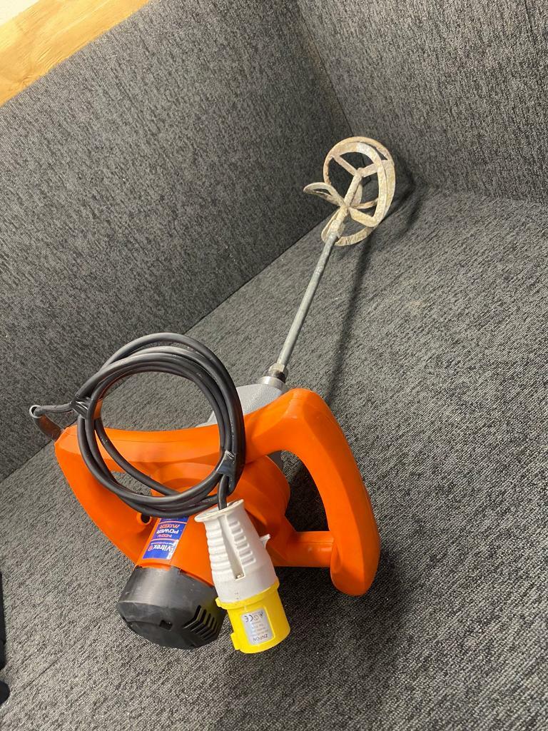 Vitrex 1400w power mixer paddle plaster whisk 110v 115v 120v in