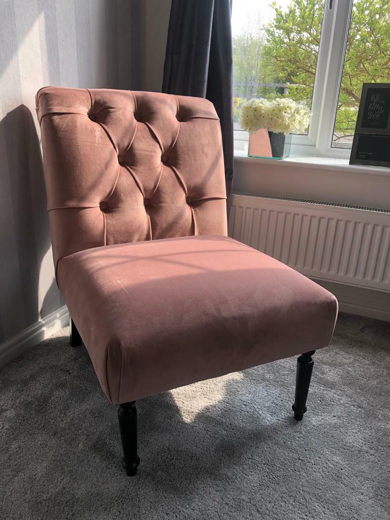 Blush pink Armchair in Andover, Hampshire Gumtree