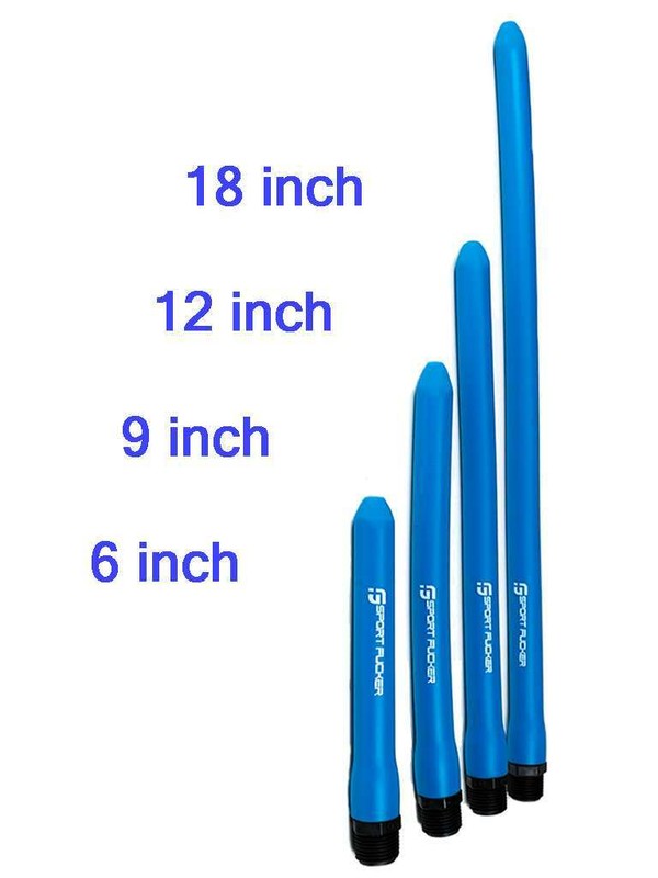 Sport Fucker Locker Room Anal Shower Nozzle 18 Inch / 45 Cm Blue Anal Douche