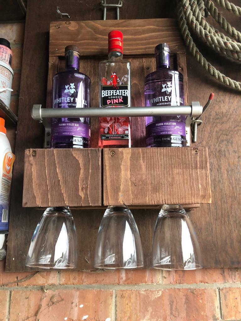 Gin shelf wine glass rack in Castleford, West Yorkshire Gumtree