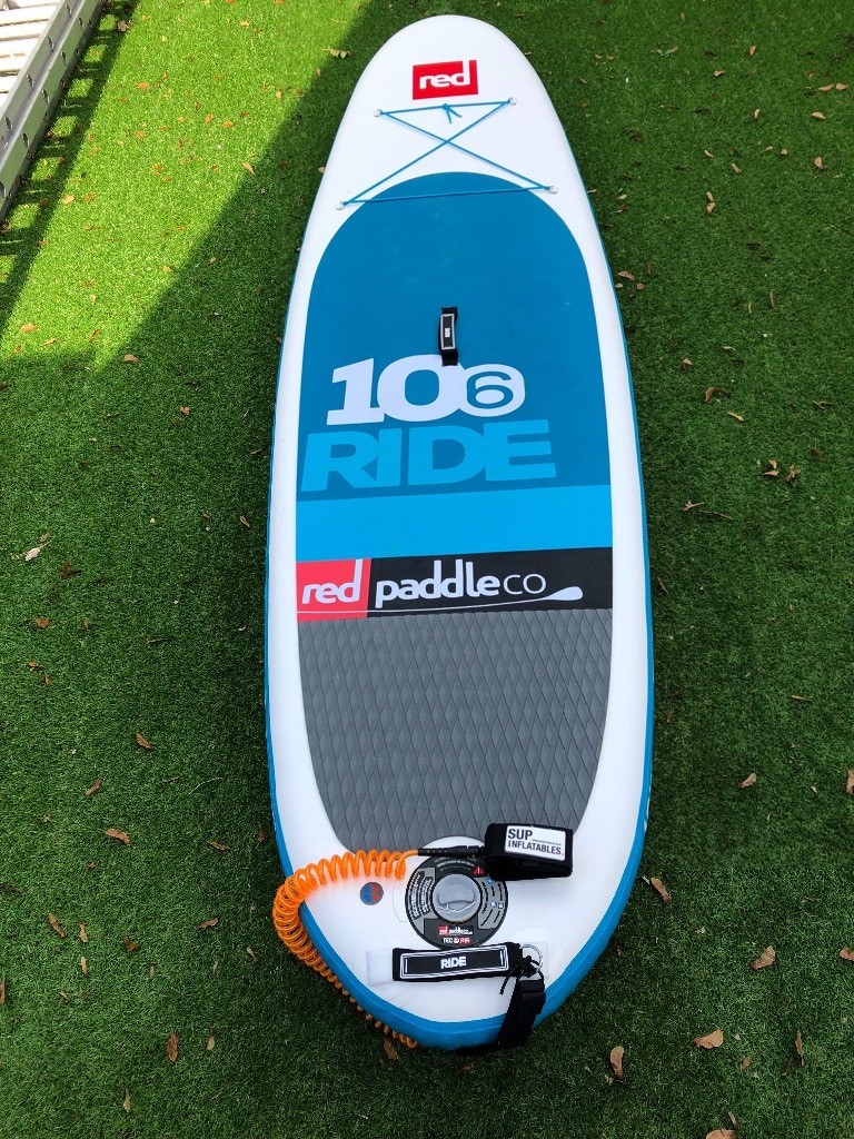 Red Paddle co inflatable stand up paddle board. in Warwick