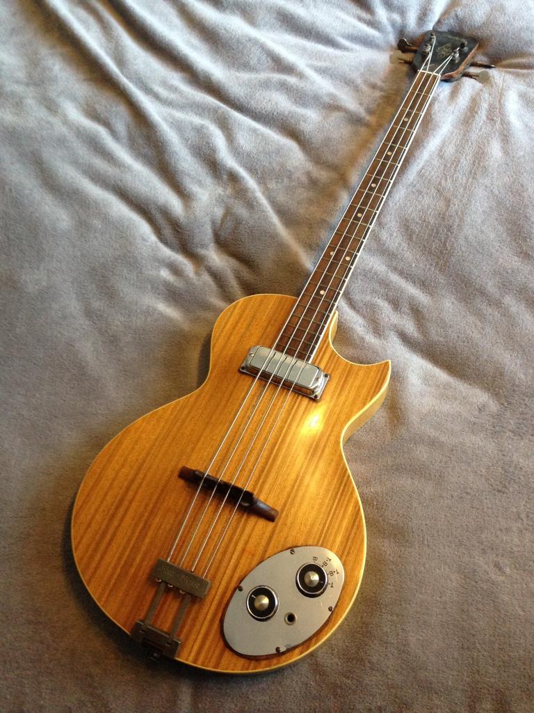 Vintage Framus 1963 Star Bass Deluxe Single PickUp Electric Bass Guitar