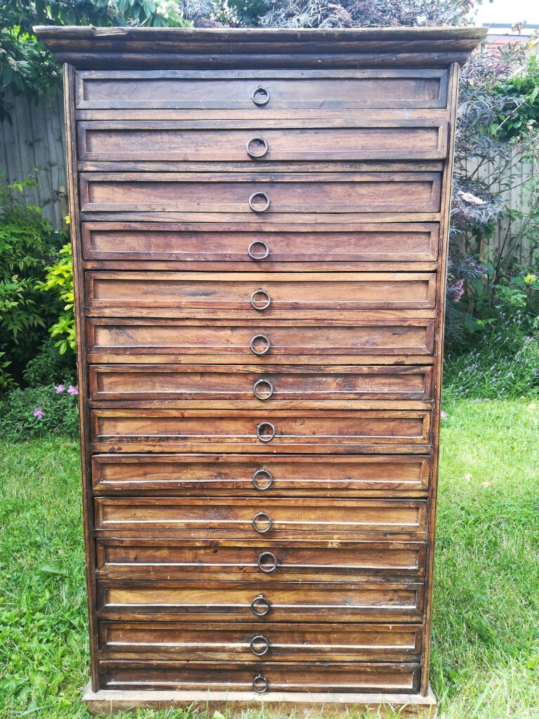 Multi Drawer Indian Wood Chest In Walthamstow London Gumtree