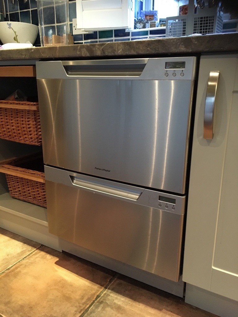 Fisher Paykel Two Drawer Dishwasher 6 Years Old Top Drawer Not