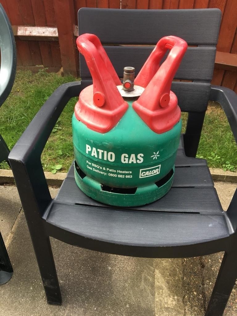 FULL CALOR GAS 5kg BARBEQUE/PATIO HEATER PROPANE BOTTLE/CYLINDER