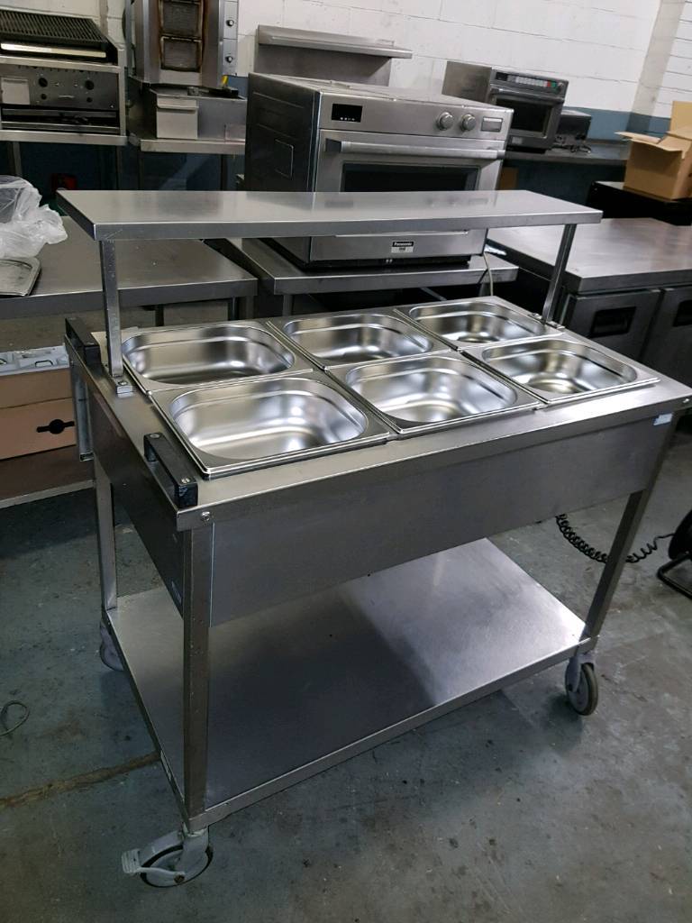 Commercial Moffat 6 Pot Bain Marie Catering Equipment In