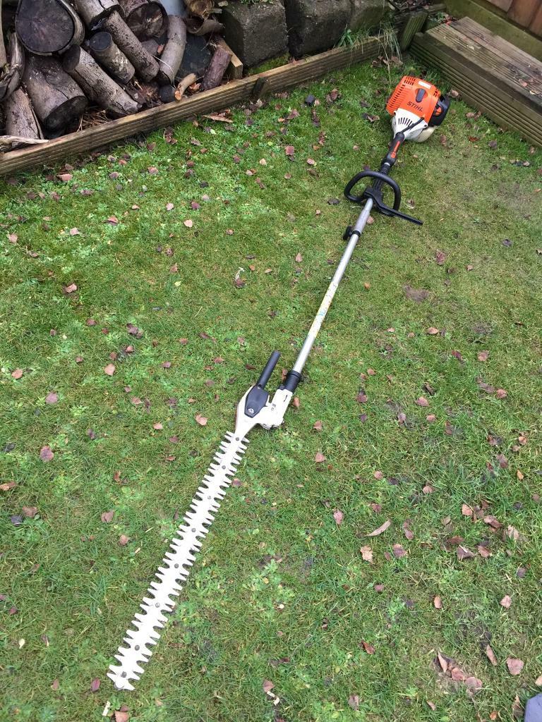 Stihl KM90 Kombi & HL145 long reach Hedge trimmer Petrol in Perth