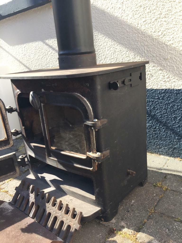 Villager multi fuel woodburning stove with instruction manual. Model