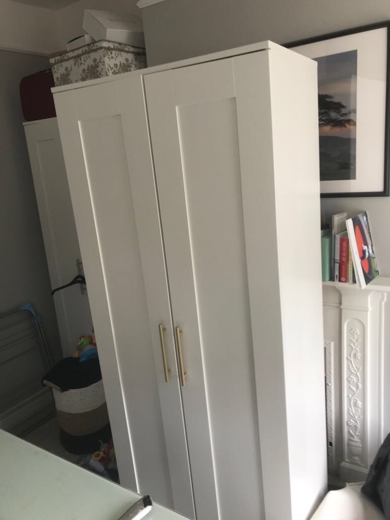 50 For 2 X Ikea Brimnes Wardrobes Pick Up This Weekend In