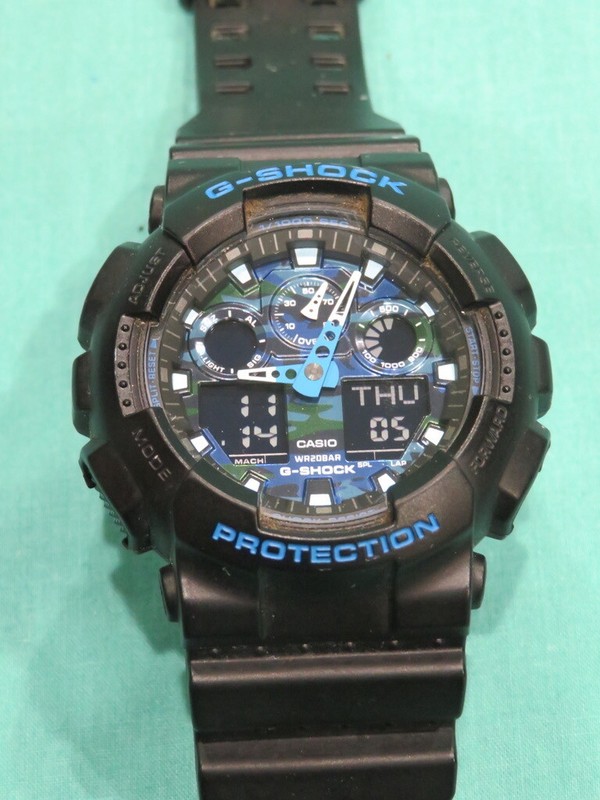 G Shock Casio Wr20Bar / Casio GA-100B-4AER - Zegarek G-SHOCK ⢠Zegarownia.pl / Aufrufe 20 tsd