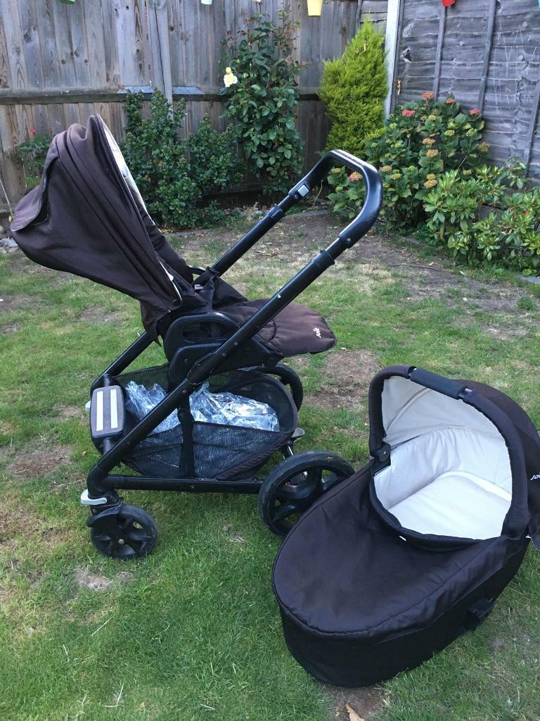 Joie dlx chrome pram complete travel system in Colchester, Essex
