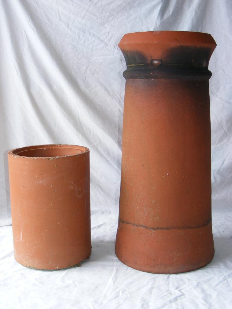 2 OLD TERRACOTTA CHIMNEY POTS in Poole, Dorset Gumtree