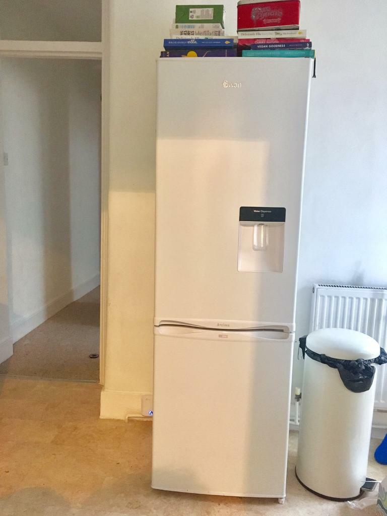 Swan 55cm Fridge Freezer with water dispenser in Brighton, East