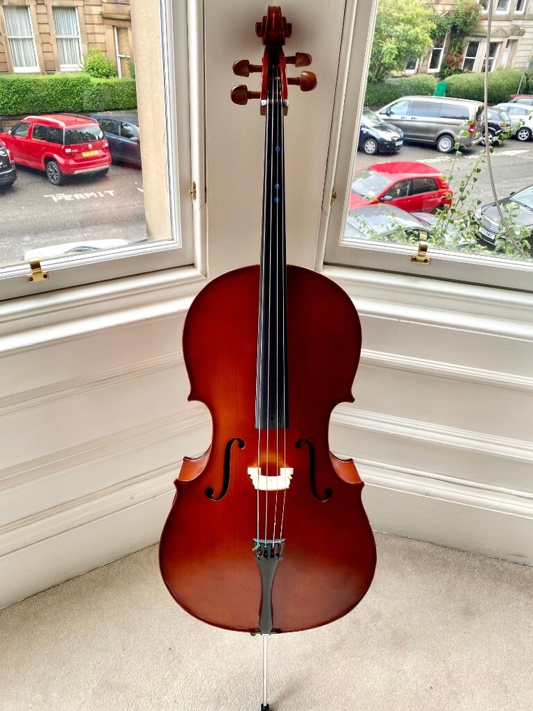 1-2-size-cello-for-sale-with-bow-case-and-extras-in-morningside