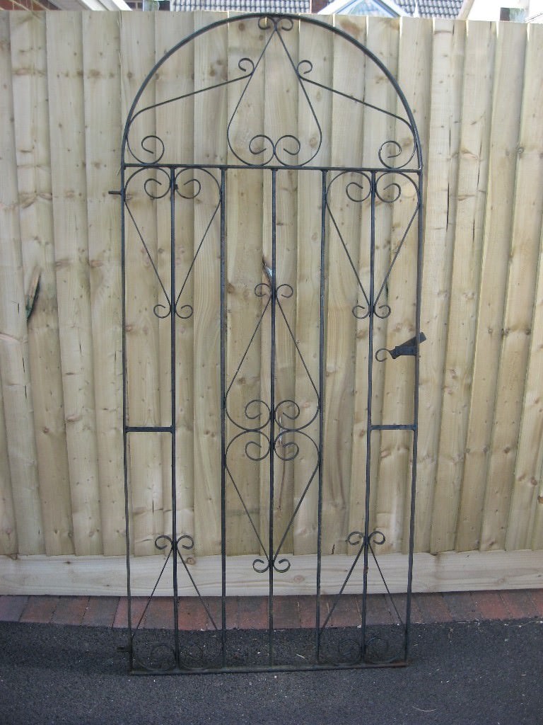 Black painted metal gate in Bournemouth, Dorset Gumtree