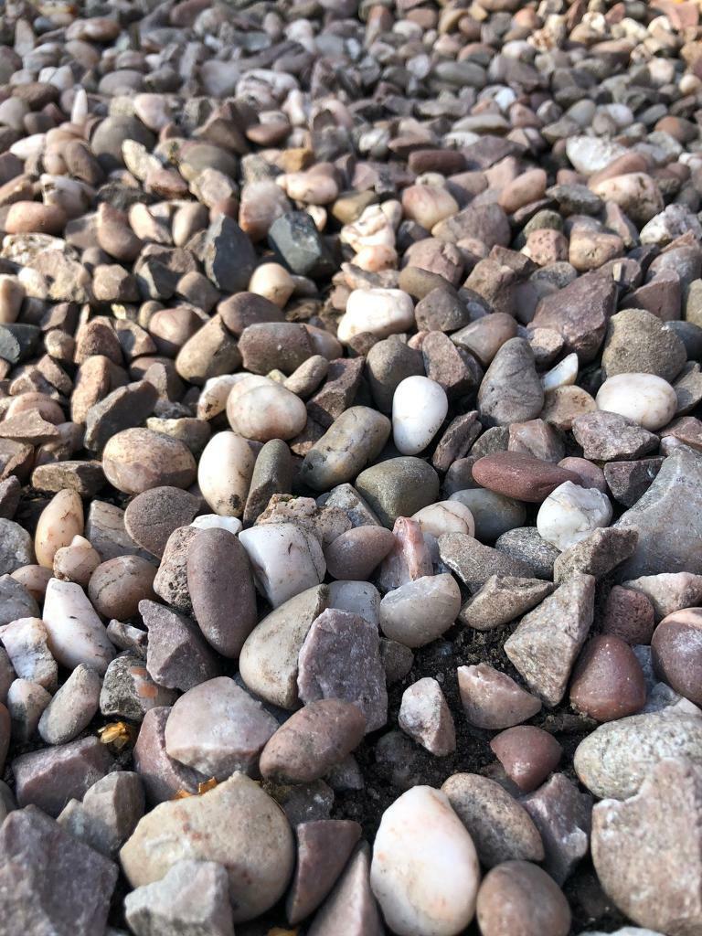 Decorative Naturally Rounded Garden Stones All stones must be taken