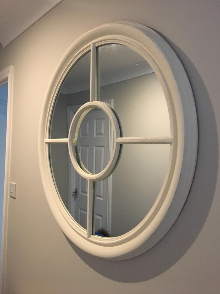 Round Cream Mirror in Lanark, South Lanarkshire Gumtree
